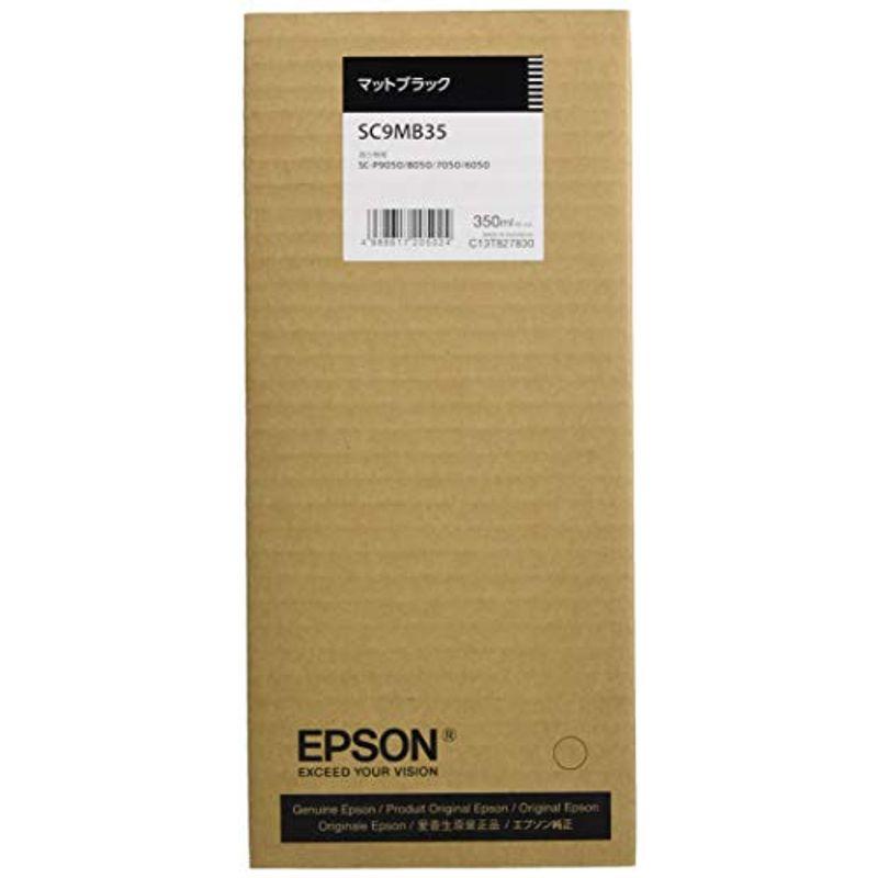 【SALE／60%OFF】 EPSON 純正インクカートリッジ SC9MB35 マットブラック/350ml インクカートリッジ