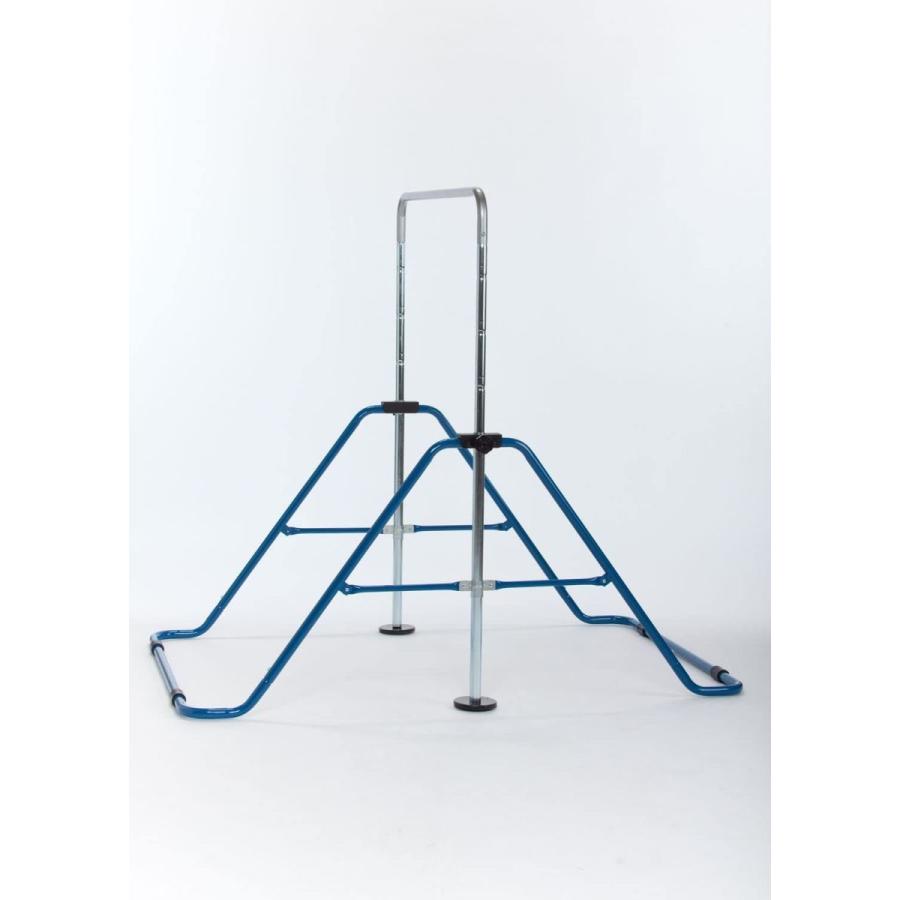 折りたたみ・子供用健康鉄棒（ちびっ子鉄棒）・青（安全カバー付） FM-1534品質安全協会ＳＧマーク付 子供用健康鉄棒 ちびっ子鉄棒 青 安全カバー付 FM 1534品質安全協会ＳＧマーク付