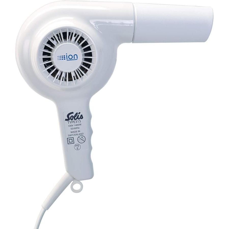 お値下げ ソリスプロフェッショナル仕様ドライヤー、イオンテクノロジー、ヘアブローに最適、ソリス315イオンテクノロジー、ホワイト 【N2127036430】(11037円)