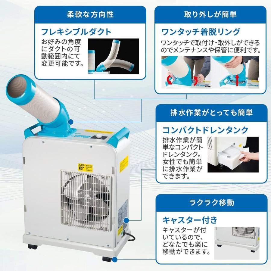 雑誌で紹介された ナカトミ(NAKATOMI) ミニスポットクーラー SAC-1800N