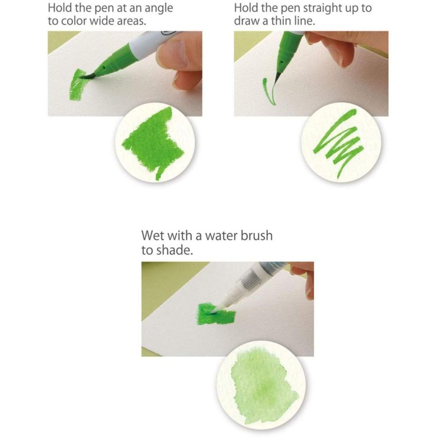 呉竹 筆ペン ZIG クリーンカラーリアルブラッシュ80色セット RB-6000AT/80V 筆ペン ZIG クリーンカラーリアルブラッシュ80色セット RB 6000AT/80V