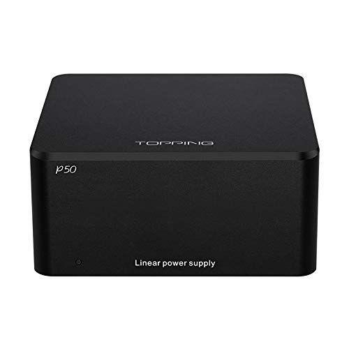 TOPPING P50 低ノイズリニア電源 D50 D50s DX3 Pro D30に適応 (ブラック)