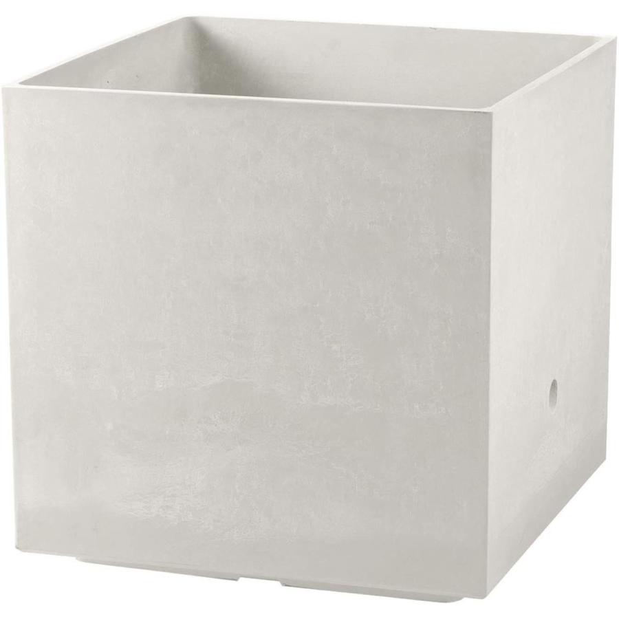 リッチェル 大型プランター 陶器風 ホワイト 45×45×45cm ラヴィーレWS キューブ 45型 底面給水機能付き 709002 大型プランター 陶器風 ホワイト 45×45×45cm ラヴィーレWS キューブ 45型 底面給水機能付き サイズ