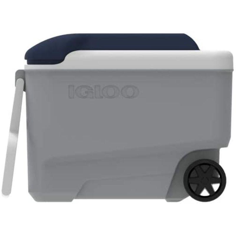 igloo(イグルー) クーラーボックス マックスコールド 40 (約38L) ローラー 00034687 アッシュグレー 約38L イグルー クーラーボックス マックスコールド ローラー アッシュグレー サイズ