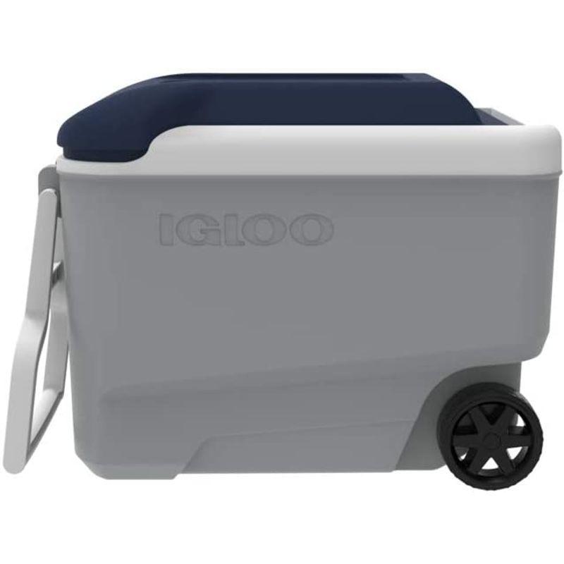 igloo(イグルー) クーラーボックス マックスコールド 40 (約38L) ローラー 00034687 アッシュグレー 約38L イグルー クーラーボックス マックスコールド ローラー アッシュグレー サイズ
