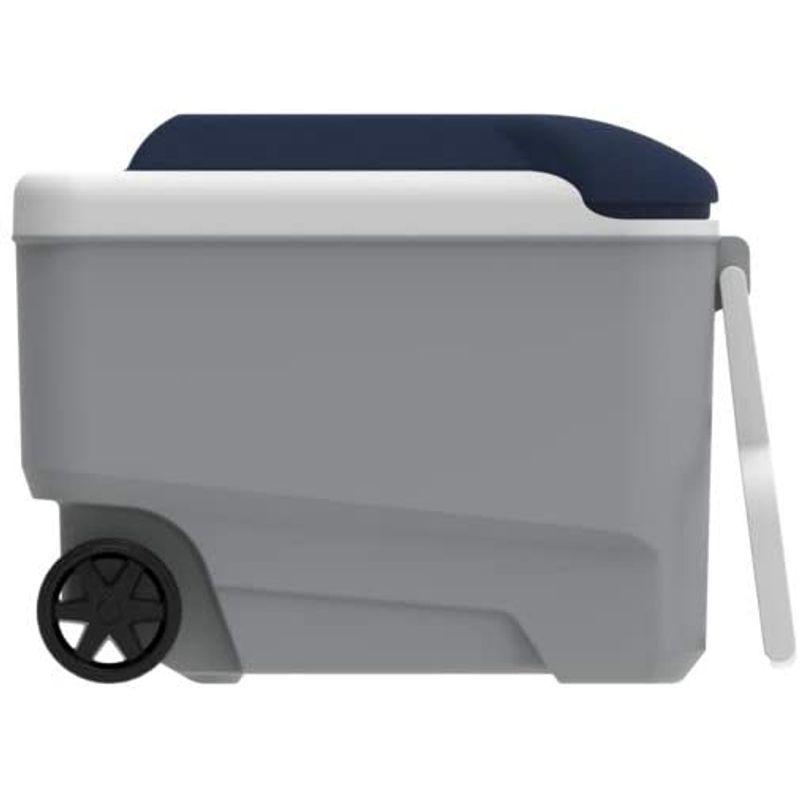 igloo(イグルー) クーラーボックス マックスコールド 40 (約38L) ローラー 00034687 アッシュグレー 約38L イグルー クーラーボックス マックスコールド ローラー アッシュグレー サイズ