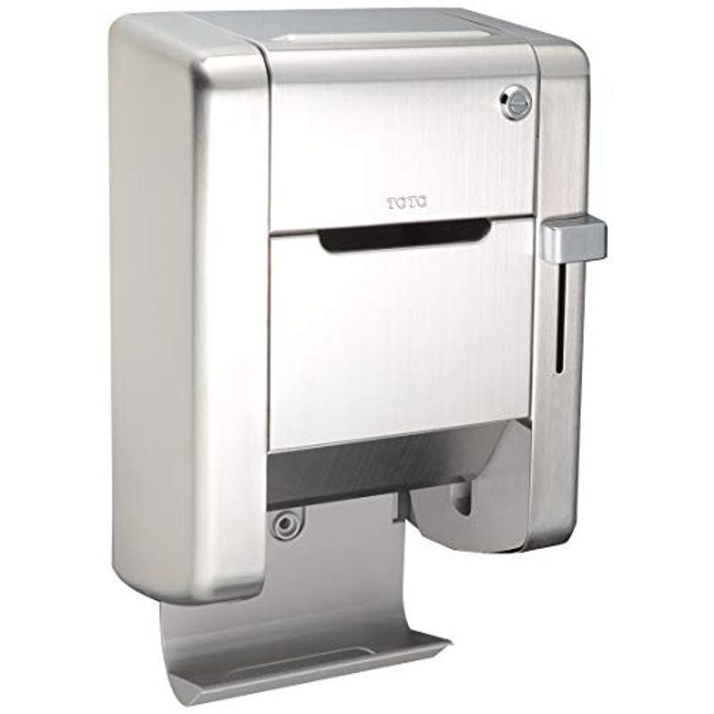 TOTO 紙巻器 スペアホルダー付き(縦型・鍵付き) ステンレス製(マット) YH121MK