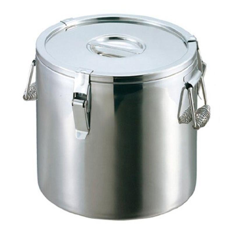 EBM ステンレス 二重保温食缶 33cm