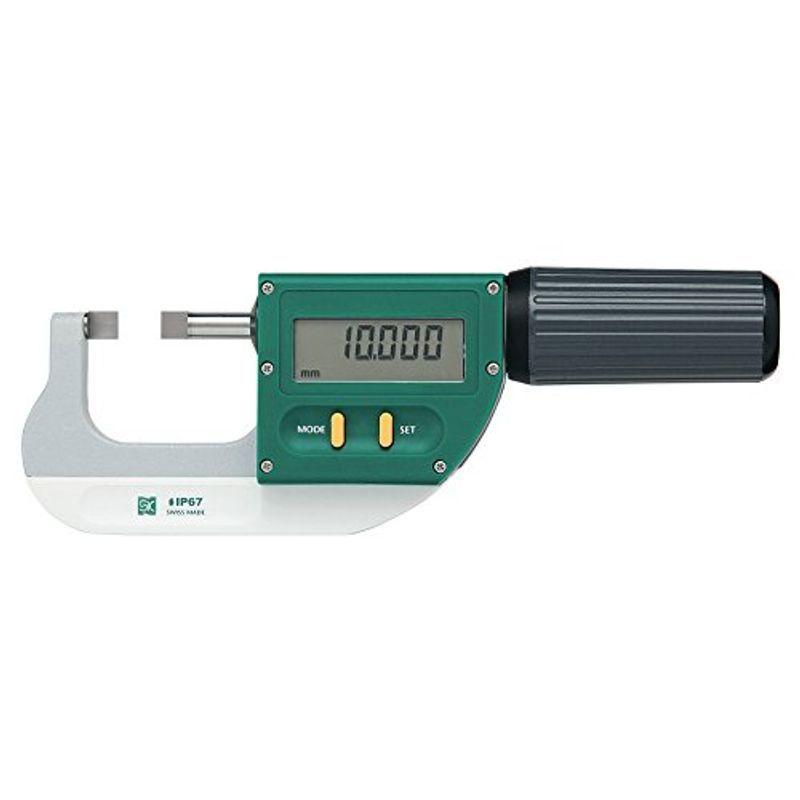 ☆クライマックスセール再値下げ☆ 新潟精機 SK デジタルブレードマイクロメーター Sライン 0-25mm MCD-25IP67BS 車、バイク、自転車 新潟精機 SK 標準外側マイクロメーター 0-25mm MCQ-25