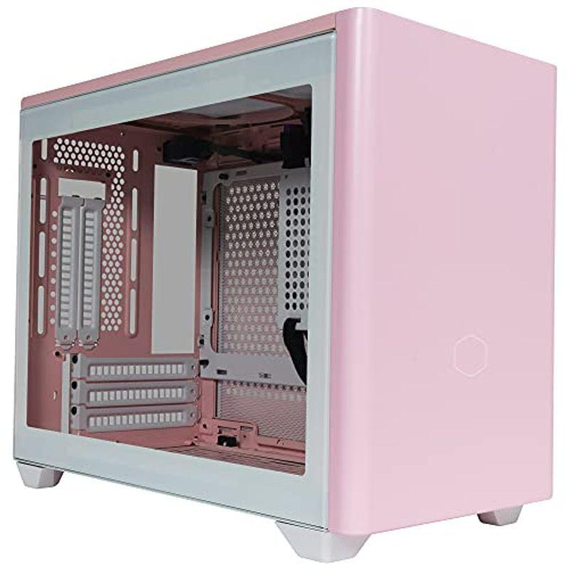 Cooler Master Masterbox Nr0p Pink ピンク 白 Mini Itx Dtx Pcケース 強化ガラスパネ ユウリンポート 通販 Yahoo ショッピング