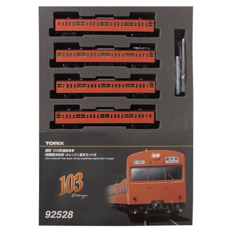 T0MIX Nゲージ 103系 初期型冷改車 オレンジ 基本セットB 92528 鉄道模型 電車
