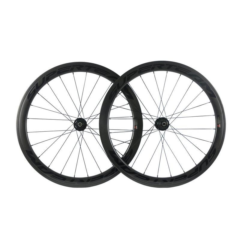 SUPER TEAM カーボン ホイール 30mm ディスク ブレーキ Amazon | SUPERTEAM 30/40/45/55mmデプスカーボンロードバイク