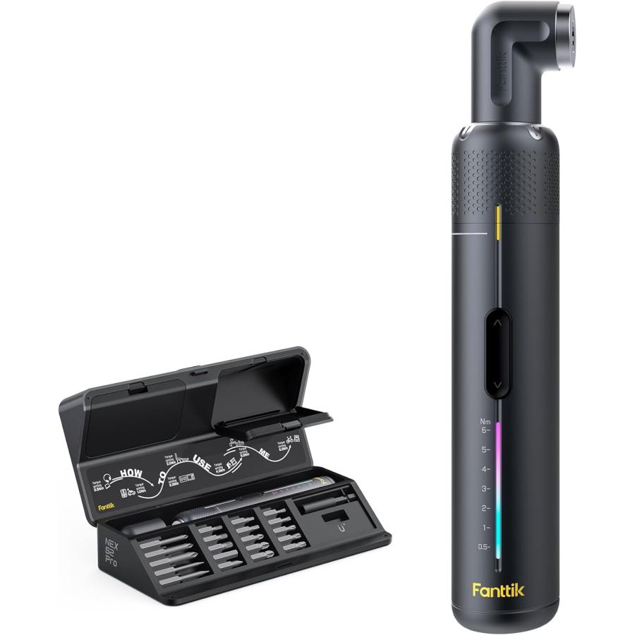 Fanttik S2 Pro 電動ドライバー 充電式ドライバーセット トルク7段階