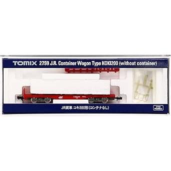 TOMIX Nゲージ コキ200 コンテナなし 2759 鉄道模型 貨車 : ユウリン