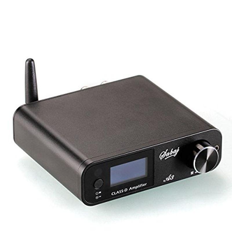 Sabaj A3 80Wx2 デジタルパワーアンプ Bluetooth 4.2 ハイファイクラス D AMP USB DSP デジタル光入力｜jiatentusp4