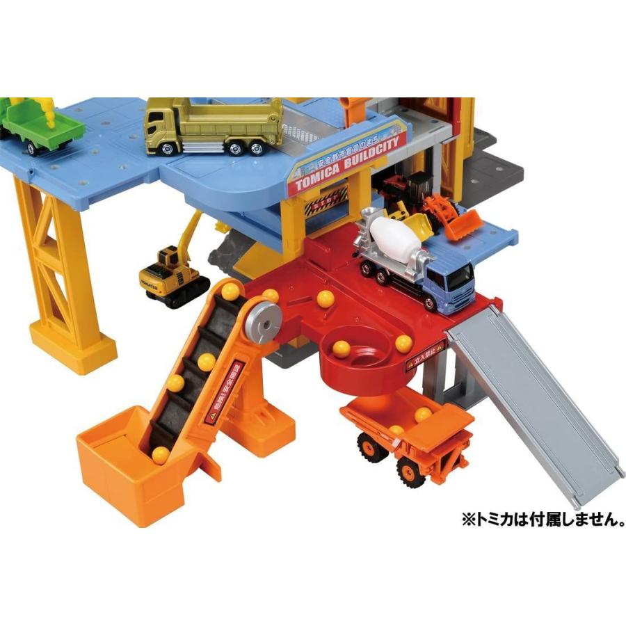 トミカ トミカタウンビルドシティ パワークレーン建設現場 トミカタウンビルドシティ パワークレーン建設現場