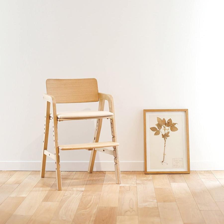 大和屋 キトコ キッズダインニングチェア ナチュラルフレーム アイボリー 3歳からのダイニングチェア 3歳からのダイニングチェア キトコ キッズダインニングチェア ナチュラルフレーム アイボリー