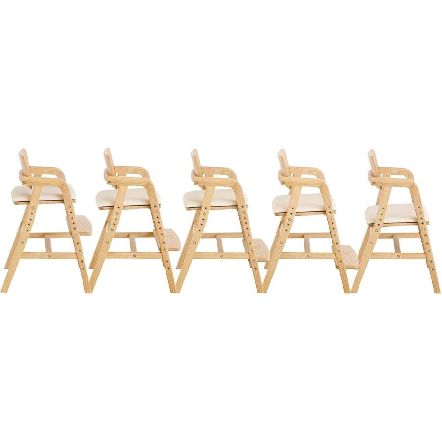大和屋 キトコ キッズダインニングチェア ナチュラルフレーム アイボリー 3歳からのダイニングチェア 3歳からのダイニングチェア キトコ キッズダインニングチェア ナチュラルフレーム アイボリー