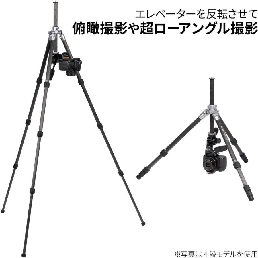 大人気 SLIK カーボン三脚 システムカーボン 74 4段 ナットロック式 3ウェイ雲台 アクセサリーポート装備 109281 【AA1195791442】(42401円)