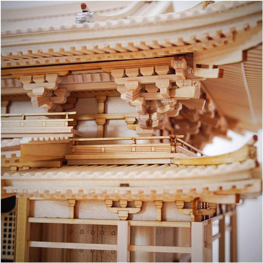 【まとめ売り】 ウッディジョー 1/75 平等院 鳳凰堂 木製模型 組み立てキット 【8549131552】(30314円)