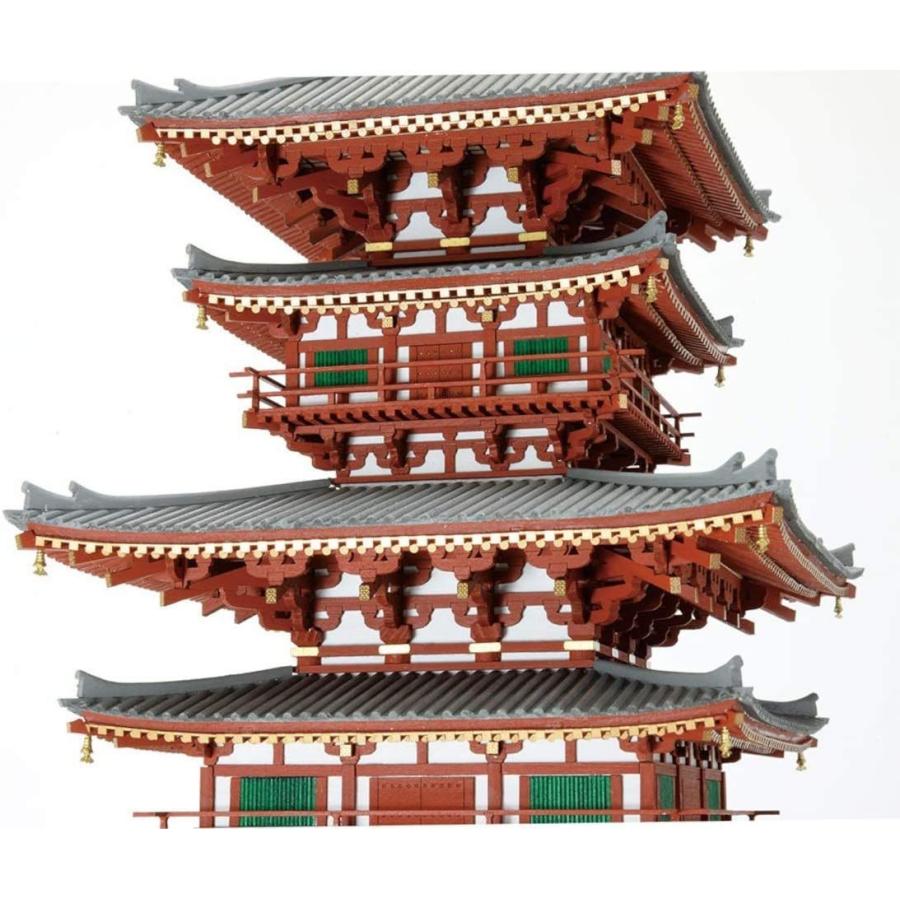 新入荷 ウッディジョー 1/75 薬師寺 西塔 木製模型 組み立てキット 【UOI7611411404】(26989円)
