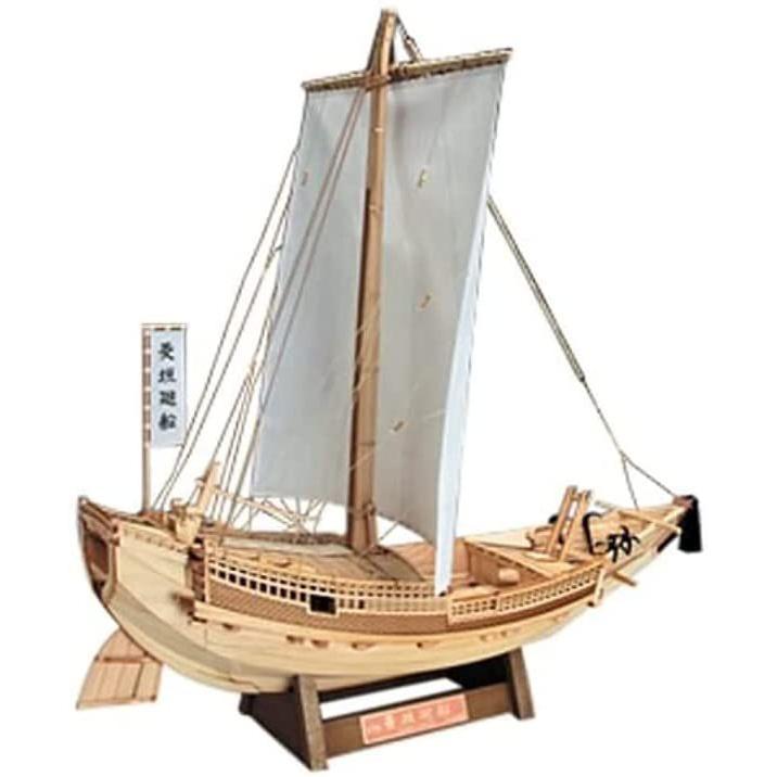 【最終】 ウッディジョー 1/72 菱垣廻船 ひがきかいせん 木製帆船模型 組立キット 【T3307093613】(17178円)