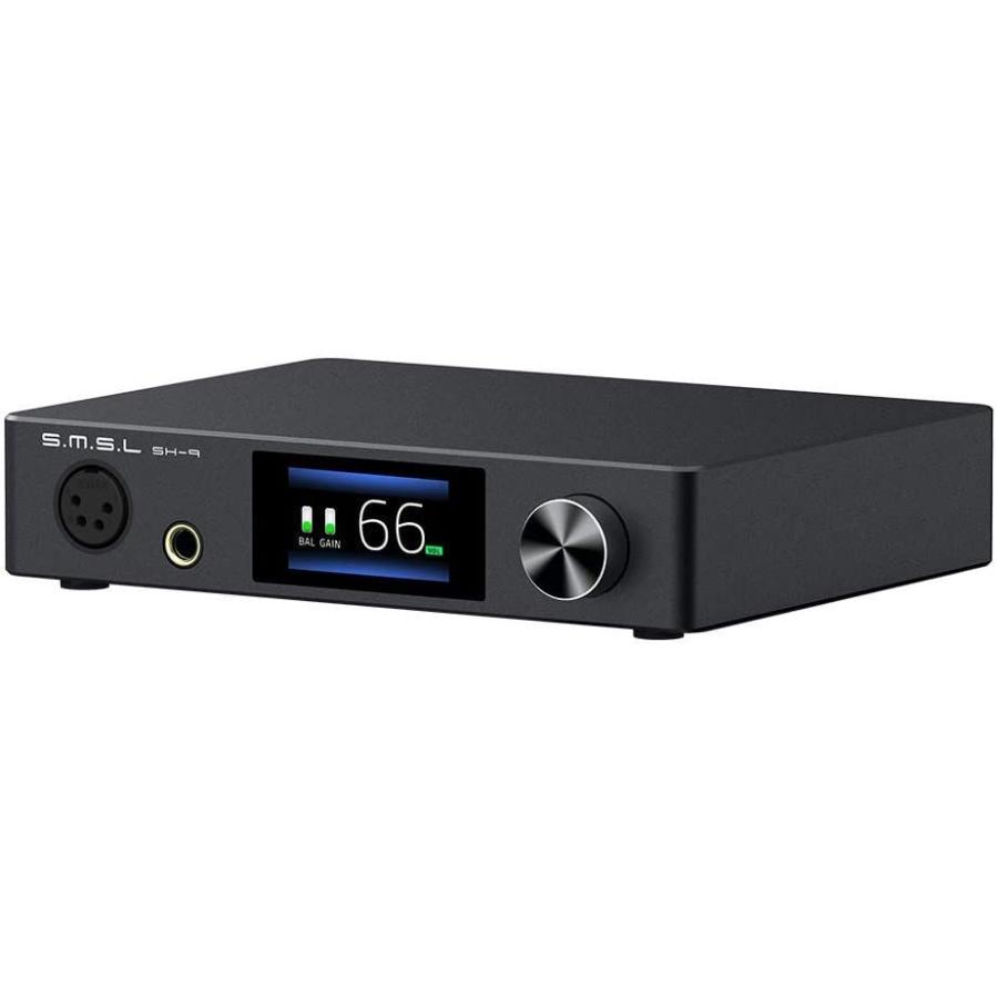 S.M.S.L SH-9 ヘッドフォンアンプ THX AAA テクノロジー RCA / XLR 入力 6.35MM バランス ヘッドフォンア SH ヘッドフォンアンプ THX AAA テクノロジー RCA XLR 入力 35MM バランス ヘッドフォンア