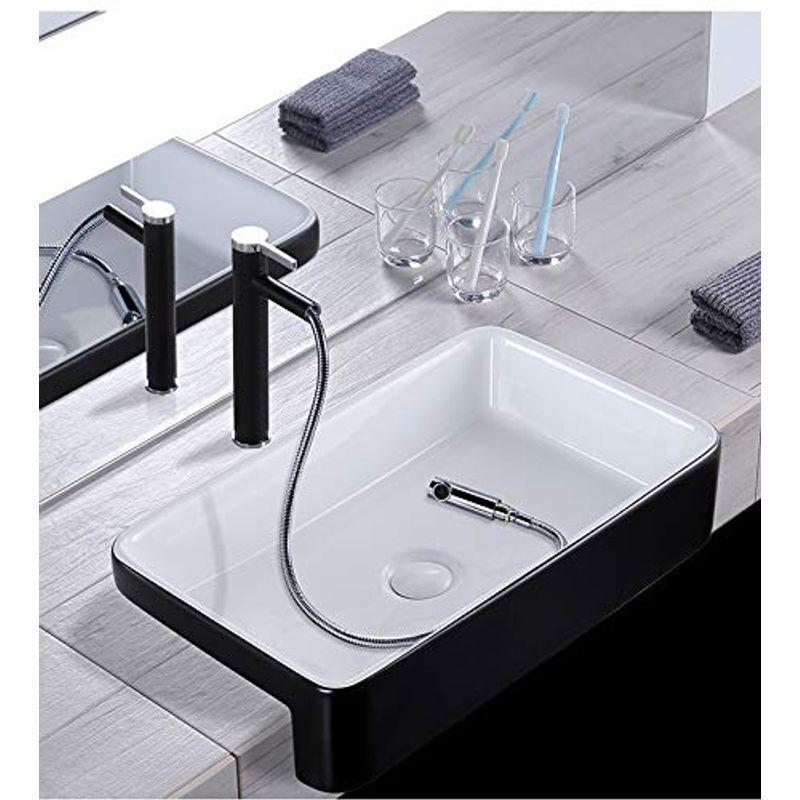 蛇口 トシポート シングルレバー混合水栓 洗面所用水栓 洗面用水栓 住宅設備 高い 取り付けホース付き 蛇口 シャワー 洗面蛇口トイレ ホース引き出し式