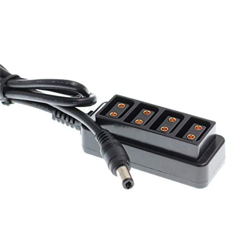Eonvic D-tap Bタイプ 4ポート メススプリッターハブ DC 2.5電源ケーブル Tiltaカメラ用 AV周辺機器 Eonvic D-TAP メス XLR ピン オスアダプターケーブル用