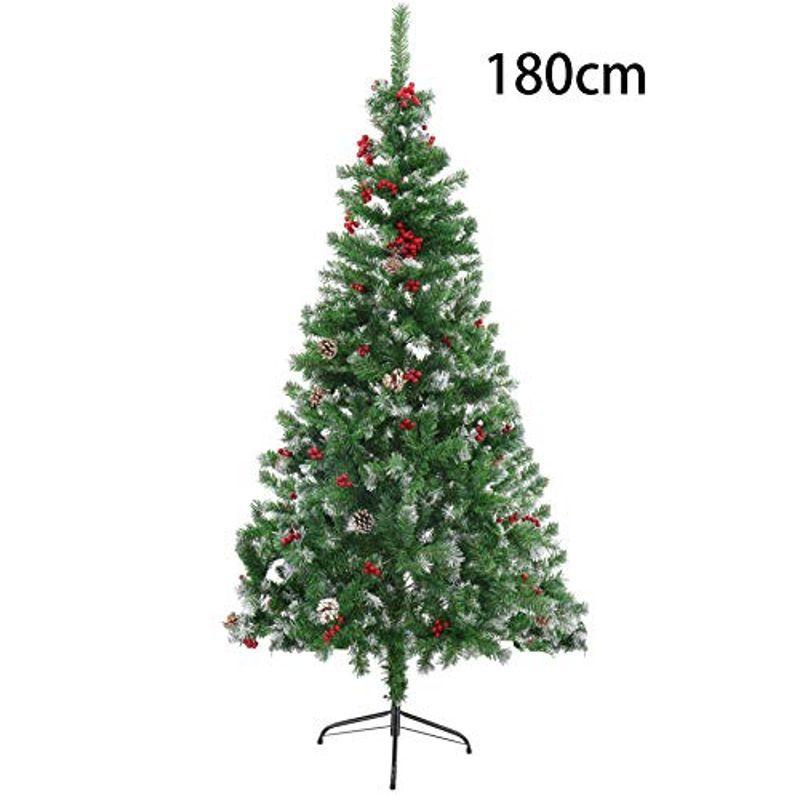 Sutekus クリスマスツリー ツリー スノータイプ 松かさ付き 庭飾り 赤い実 180センチ 赤い実 180センチ ならショッピング ランキングや口コミも豊富なネット通販 更にお得なpaypay残高も スマホアプリも充実で毎日どこから