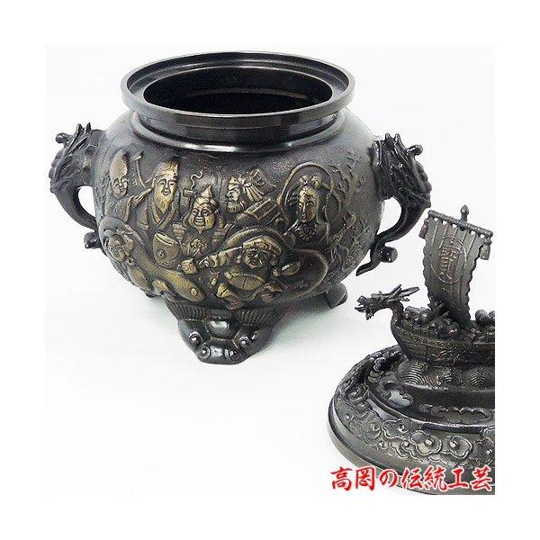 金属製　宝船　七福神　鋳物　香炉　縁起物　商売繁盛　開運　招福　レトロ　インテリア　飾り　時代物　金属工芸　994ZS 2026年最新】Yahoo!オークション -宝船 七福神(アンティーク