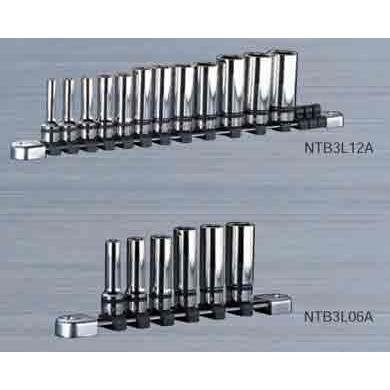 KTC NTB3L06WA ネプロス 9.5sq ディープソケットセット [6コ組