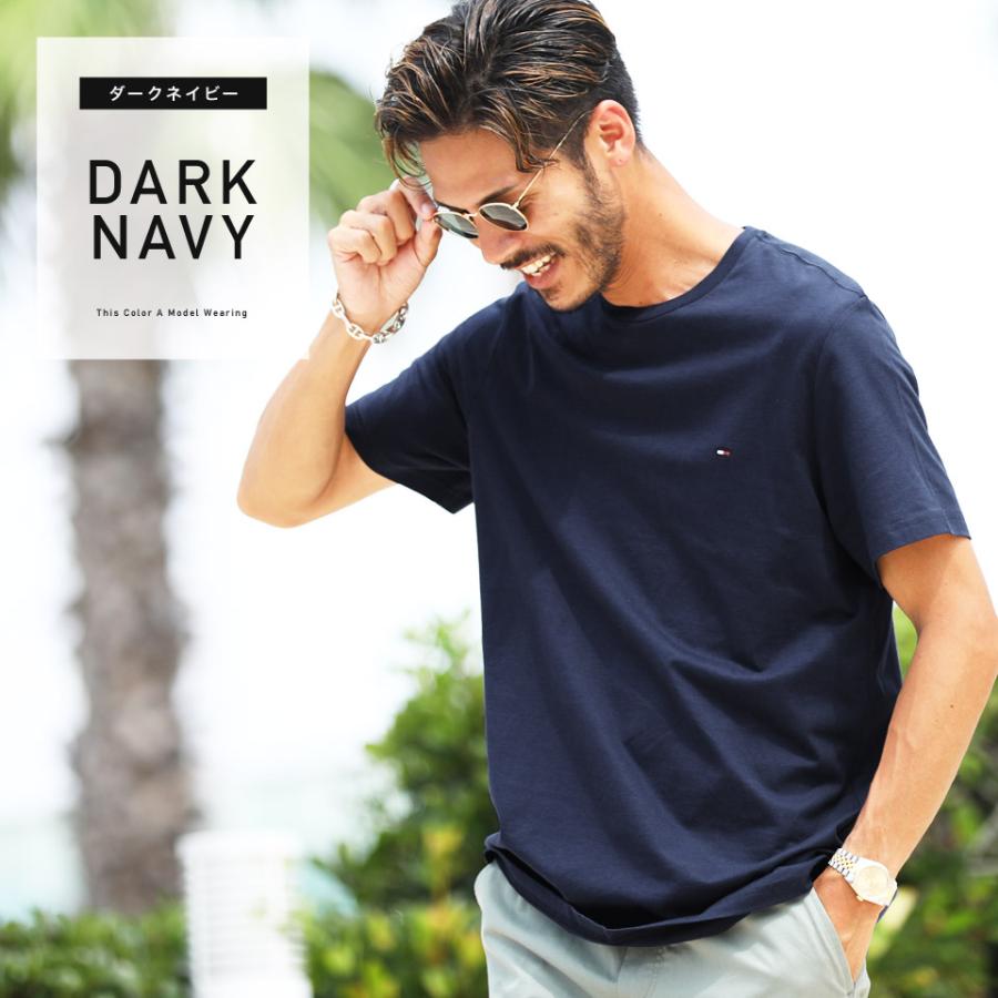 Tommy Hilfiger トミー ヒルフィガー Tシャツ メンズ トップス カットソー 半袖tシャツ ブランドロゴ クルーネック 大きいサイズ S Xxl 夏 夏服 送料無料 卸売り