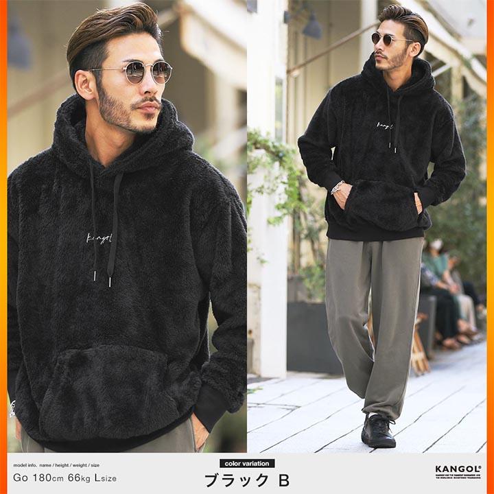 KANGOL（カンゴール） ボアパーカー メンズ トップス プルオーバー