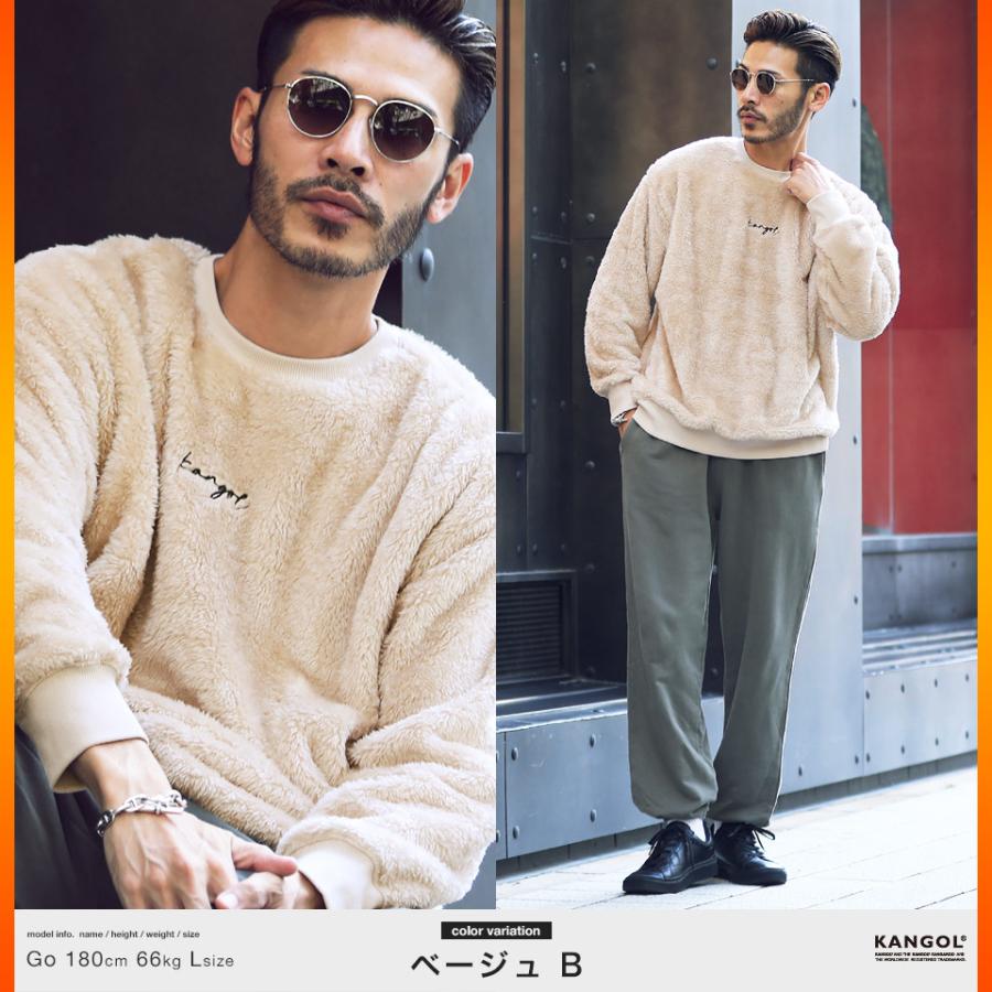 KANGOL（カンゴール） ボアトレーナー メンズ トップス もこもこ