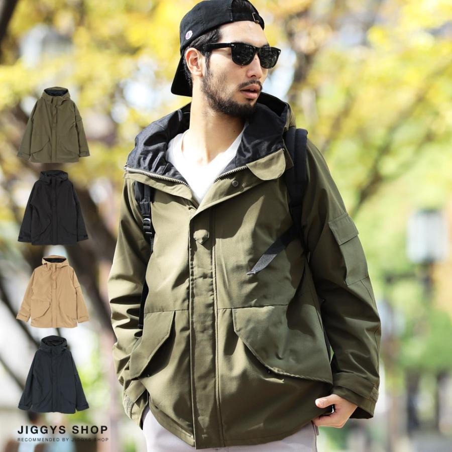 マウンテンパーカー メンズ アウター ブルゾン ジャケット 防風 ストレッチ エコワックス型 秋 冬 秋服 冬服 Jiggys Shop 通販 Paypayモール