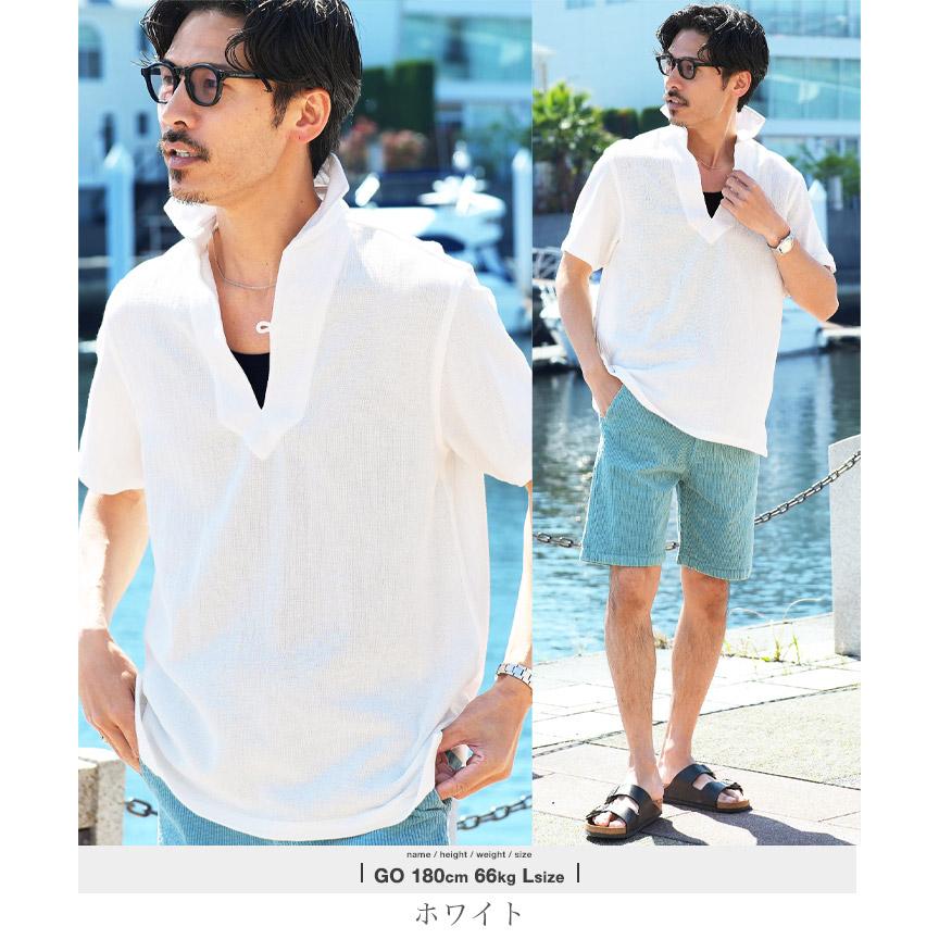 JIGGYS SHOP（ジギーズショップ） シャツ メンズ トップス 半袖シャツ