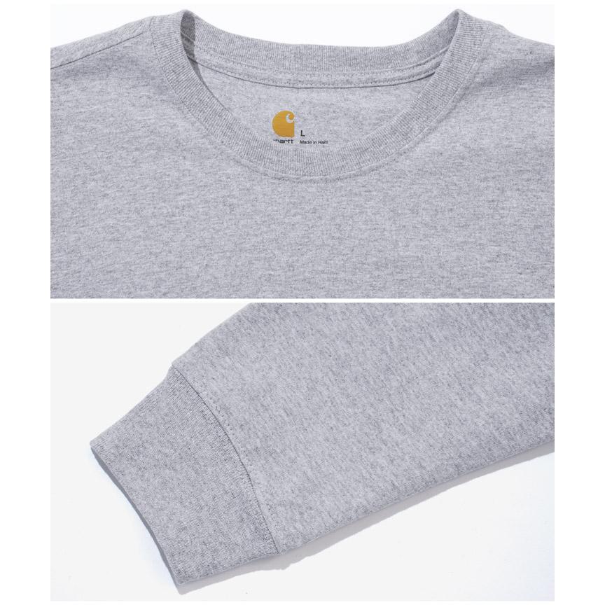 Carhartt カーハート ロンT Tシャツ メンズ トップス カットソー 長袖Tシャツ ポケット付き クルーネック 春 春服 送料無料｜jiggys-shop｜22