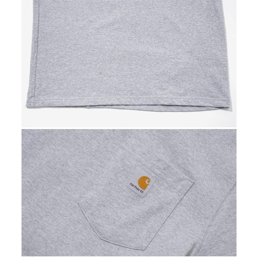 Carhartt カーハート ロンT Tシャツ メンズ トップス カットソー 長袖Tシャツ ポケット付き クルーネック 春 春服 送料無料｜jiggys-shop｜23