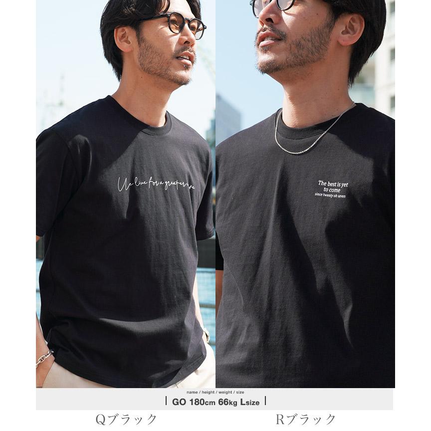 Tシャツ メンズ カットソー ロゴプリント 半袖 バックプリント ワンポイント 綿 コットン サーフ系 ユニセックス | JIGGYS SHOP | 29