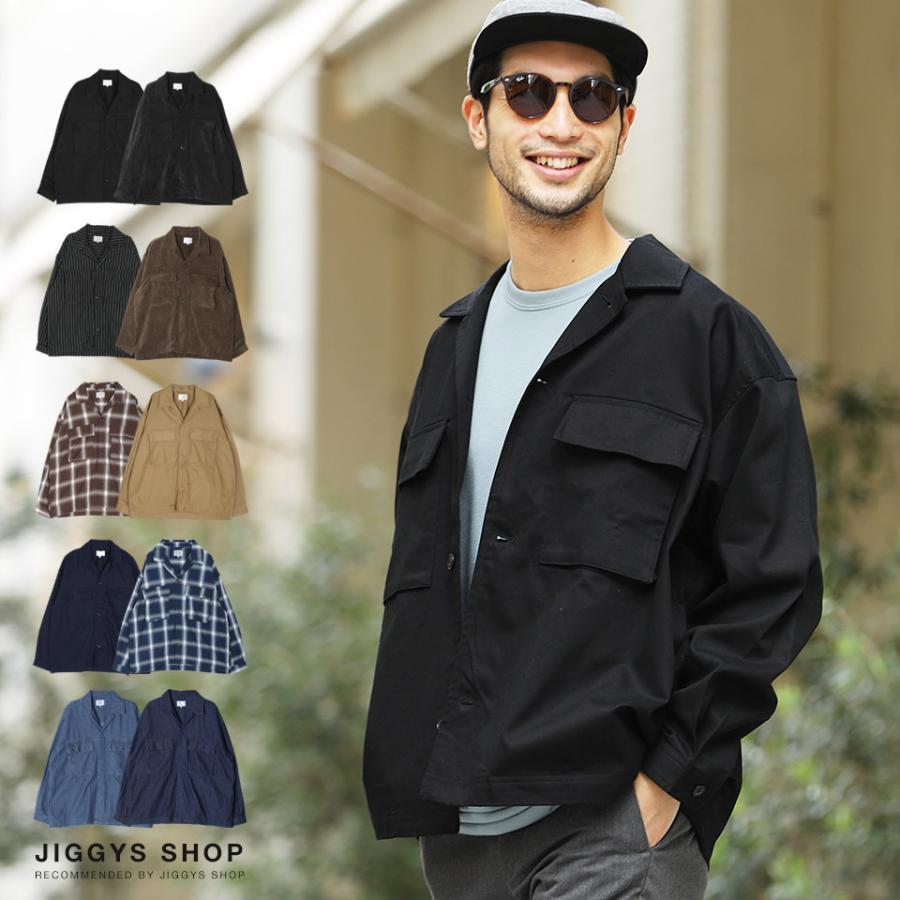 Cpoシャツジャケット メンズ アウター ブルゾン 長袖シャツ カジュアルシャツ チェック柄 コーデュロイ ライトアウター 冬 冬服 Jiggys Shop 通販 Paypayモール