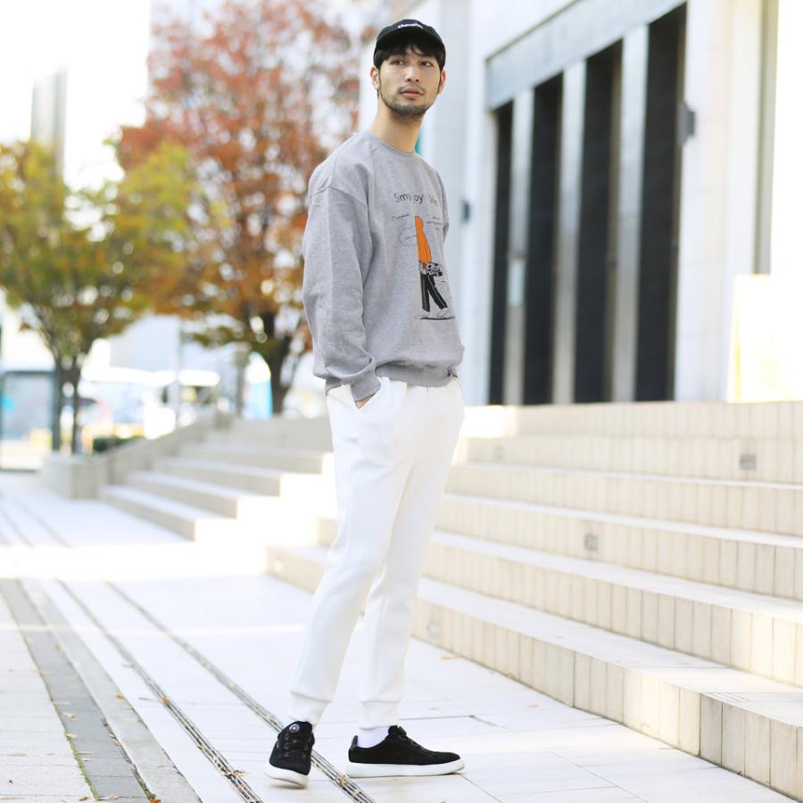 トレーナー メンズ トップス スウェット 長袖 裏起毛 スケーターイラストプリント 秋 秋服 冬 冬服 Jiggys Shop 通販 Yahoo ショッピング