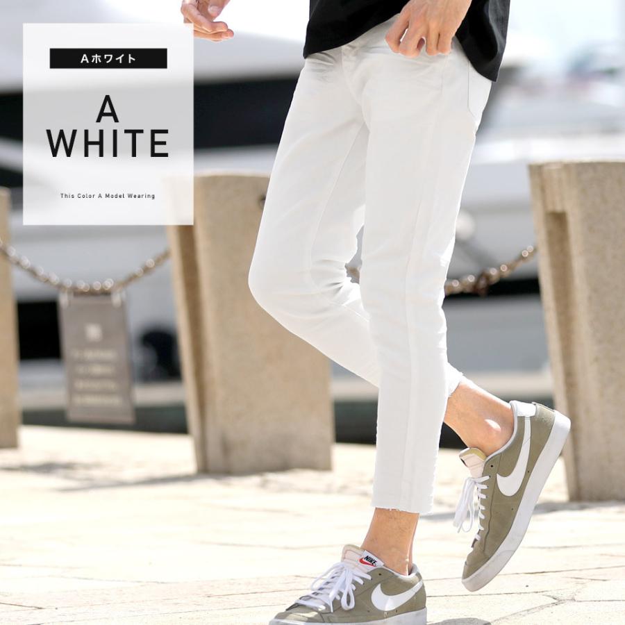 ニーデニム スキニーデニム スキニーパンツ 夏 夏服 送料無料 Jiggys Shop 通販 Paypayモール メンズ ボトムス アンクルデニム ストレッチ ダメージ ジーンズ ジーパン アンクル丈 はもちろん