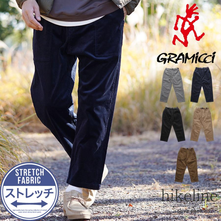 47 割引m L Black Gray Beige Mocha Beige Double Navy 激安 クーポン対象外 Gramicci グラミチ チノパン コーデュロイパンツ メンズ ボトムス テーパードシルエット ワイドパンツ ルーズ アウトドア 冬 冬服 送料無料 ボトムス パンツ メンズファッション