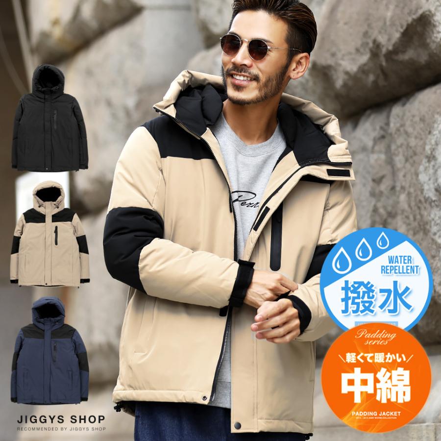 中綿ジャケット ブルゾン メンズ アウター 防寒 防風 撥水 ストレッチ 冬 冬服 Jiggys Shop 通販 Yahoo ショッピング