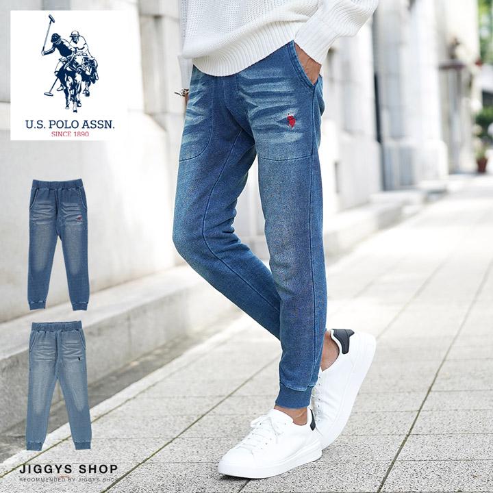 Us Polo Assn ユーエスポロアッスン デニム メンズ ボトムス ブランド別注 スウェットデニム ジーンズ ジーパン スウェットパンツ ジョガーパンツ 送料無料 Jiggys Shop 通販 Yahoo ショッピング