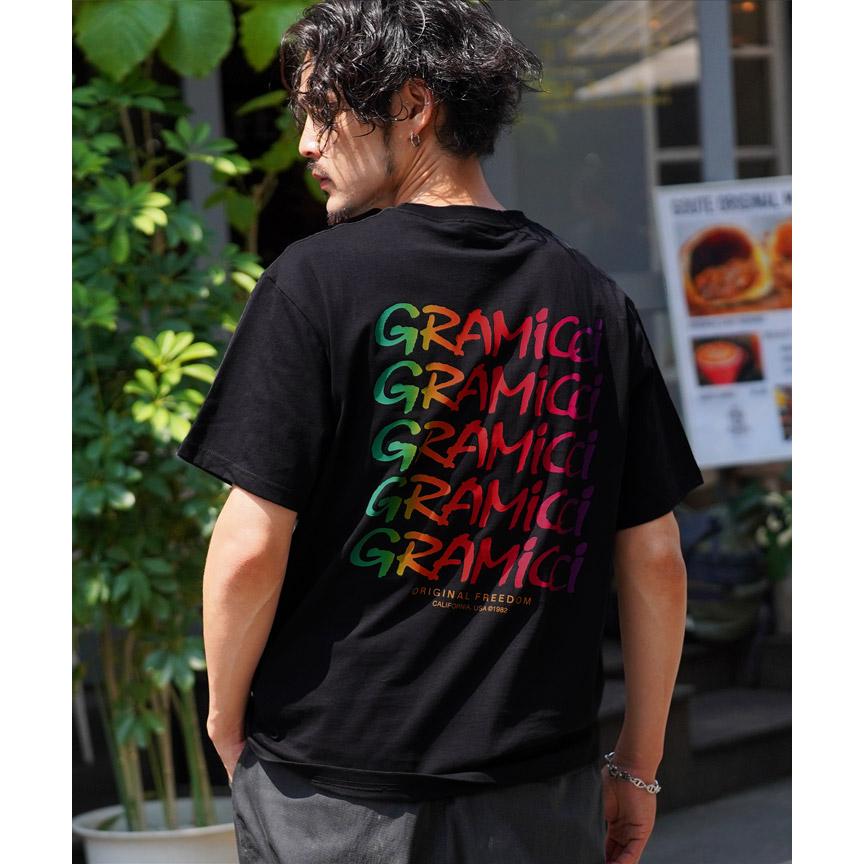 【クーポン対象外】GRAMICCI グラミチ Tシャツ メンズ トップス カットソー 半袖Tシャツ ロゴプリントTシャツ STACKED TEE 夏 夏服 送料無料｜jiggys-shop｜07