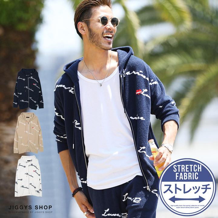 パーカー メンズ トップス ジップアップパーカー 長袖 フェザーヤーン パイル Zip 春 春服 夏 夏服 送料無料 Jiggys Shop 通販 Yahoo ショッピング