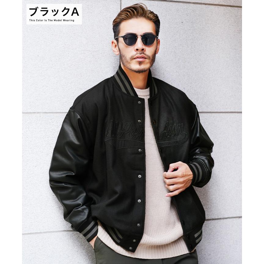 US.POLO ASSN. ユーエスポロアッスン スタジャン メンズ アウター スタジアムジャンパー ブランド別注 冬 冬服 送料無料｜jiggys-shop｜07