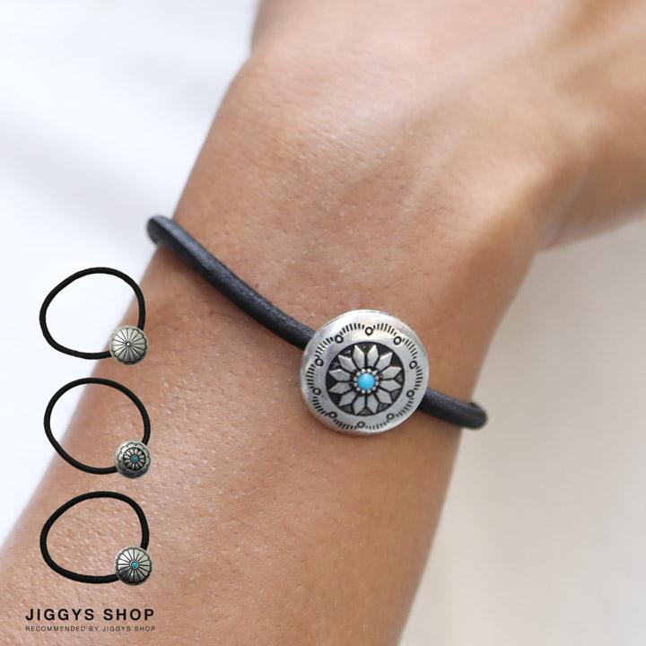 ブレスレット メンズ コンチョ ヘアゴム ネイティブアメリカン プレゼント ギフト アクセサリー Jiggys Shop 通販 Yahoo ショッピング